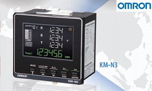  Bảo An phân phối sản phẩm mới đồng hồ theo dõi điện năng KM-N3-FLK của Omron